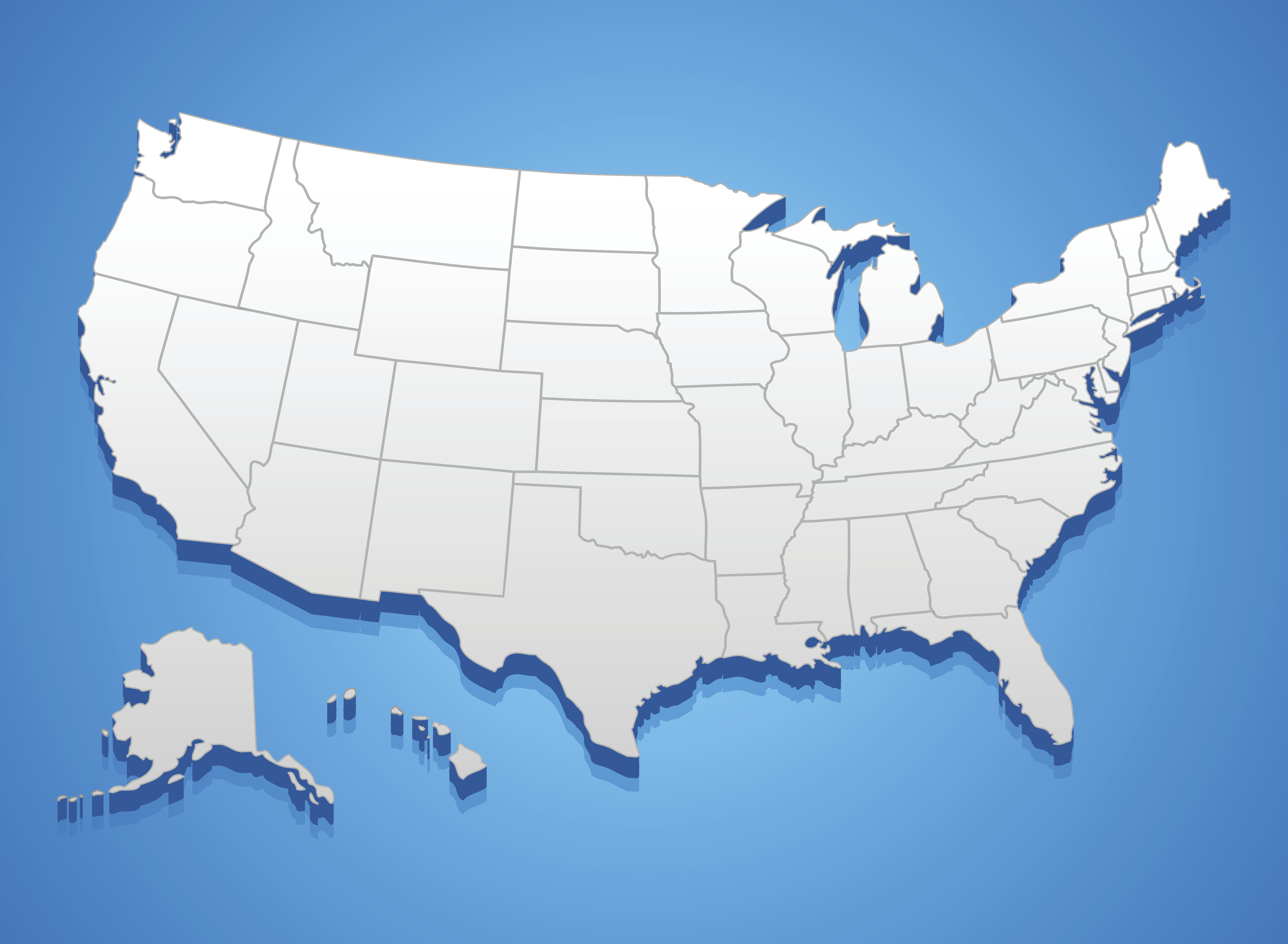 Y state. Карта США. 3д карта США. Территория США на фоне. Карта США красивая.